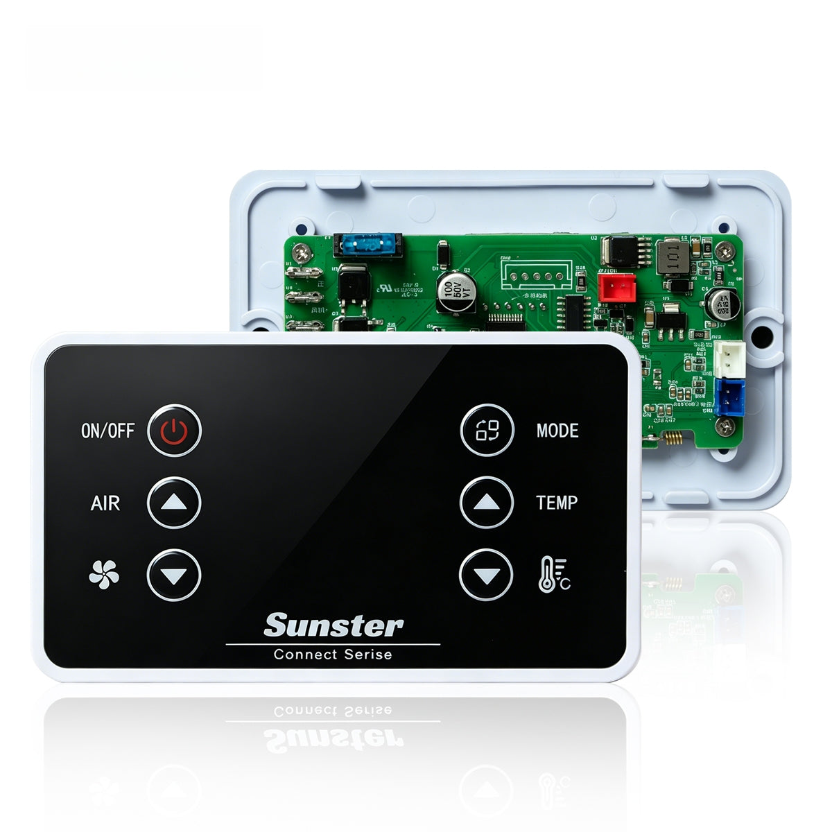 Sunster S-AX1 Bluetooth-betjeningspanel til tagmonteret klimaanlæg – 12/24 V