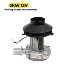 Sunster A211 12 V/24 V 2/5 kW blæsermotor til dieselfyr