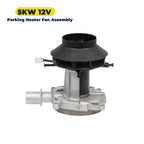 Sunster A211 12 V/24 V 2/5 kW blæsermotor til dieselfyr