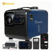 Sunster TP B2 8 kW diesel heater – all-in-one with WiFi and Bluetooth