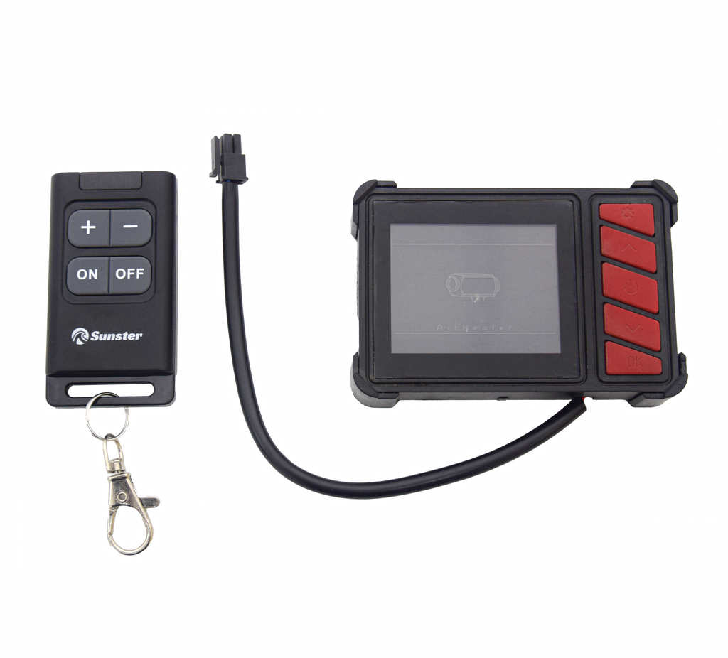 Sunster A2309 Bluetooth LCD-betjeningspanel 12/24 V
