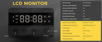Sunster S-A2446 GSM/LTE 4G/5G LCD-panel til dieselfyr