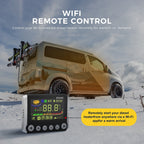 Sunster TB10 8 kW dieselfyr – Toolbox med WiFi og Bluetooth