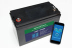 24 V 50 Ah LiFePO₄ Batteri med Bluetooth – Effektiv & Let Strømløsning - SejlStrøm