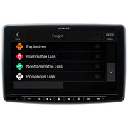 Alpine INE-F904DC – Halo9 med navi og truck kort – produktbillede 3