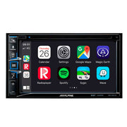 Alpine INE-W611DC – 2-DIN multimedia station m truckkort – produktbillede 2