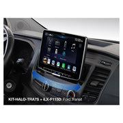 Alpine KIT-HALO-TRA7S – Halo installation kit for Ford Transit Custom