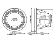 Alpine R2-W12D2 – Type-R subwoofer 12" 2 Ohm – produktbillede 5