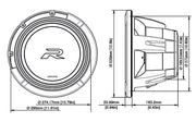 Alpine R2-W12D4 – Type-R subwoofer 12" 4 Ohm – produktbillede 5