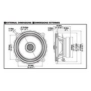 Alpine S2-S50 – 13 cm 2-way coaxial speaker