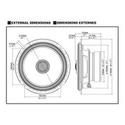 Alpine S2-S65 – 16.5 cm 2-way coaxial speaker