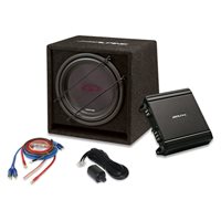 Alpine 12" subwoofer med forstærker