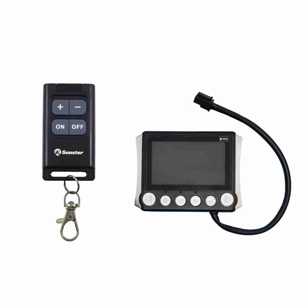 Sunster S-A2409PRO Bluetooth LCD-betjeningspanel 12/24 V