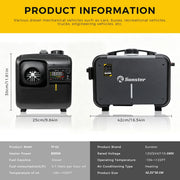 Sunster TP G1 8 kW diesel heater – all-in-one with Bluetooth and GSM/LTE
