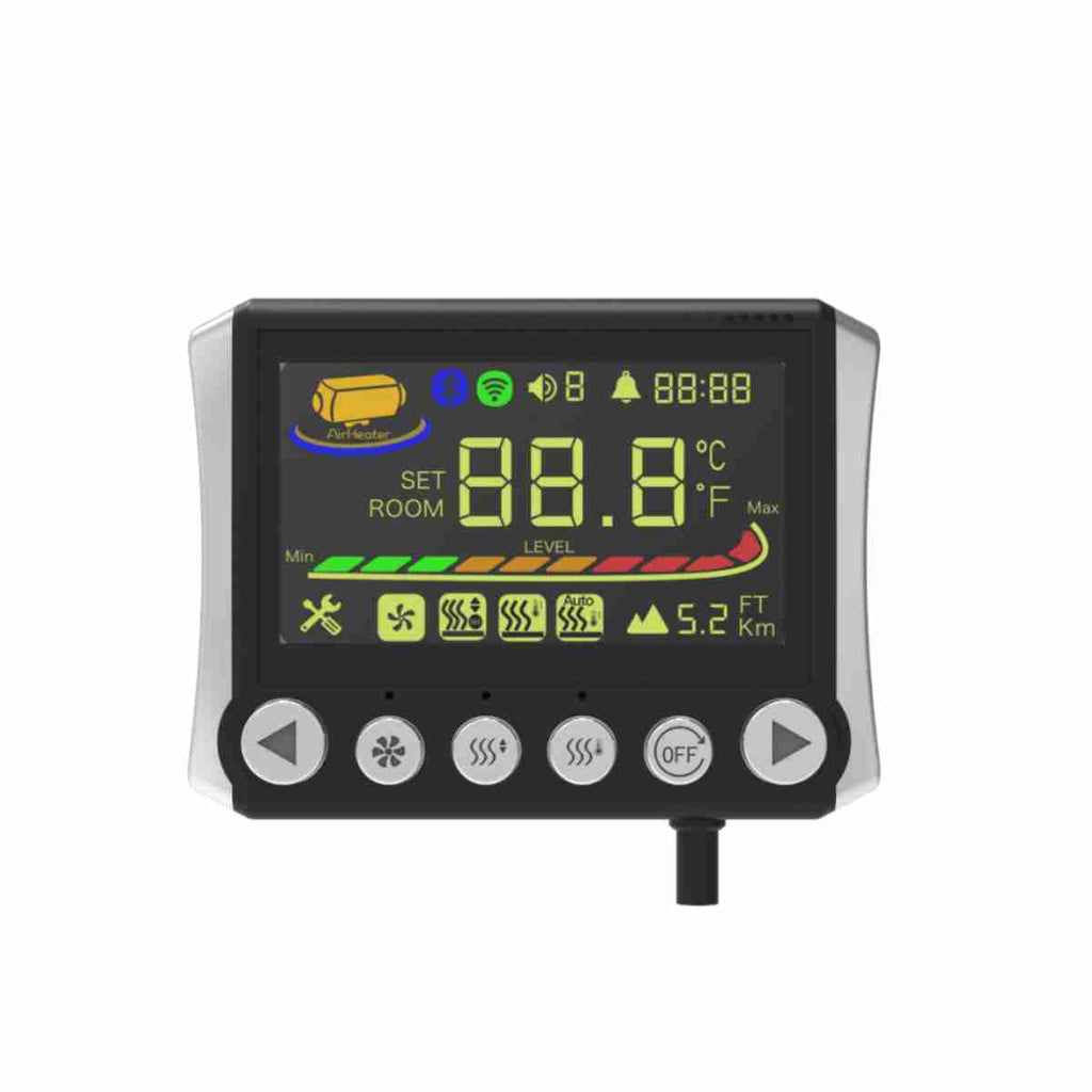 Sunster S-A2409PRO Bluetooth LCD-betjeningspanel 12/24 V