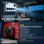 Sunster S-AC1 DC-klimaanlæg – 12/24 V
