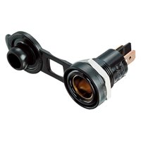 PROCAR DIN power socket with cover – 12/24 V, 16 A