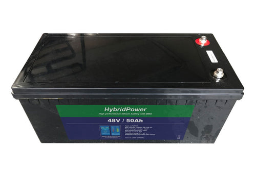 48 V 50 Ah LiFePO₄ Batteri med Bluetooth & BMS – Kraftfuld Energiløsning - SejlStrøm