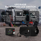 Sunster Diesel Heater Traditional 8kW 12/24V with Bluetooth