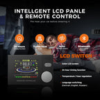Sunster A2302BP 8 kW dieselfyr – alt-i-ét med Bluetooth