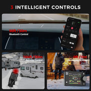 Sunster A2209V 8 kW dieselfyr – alt-i-ét med Bluetooth