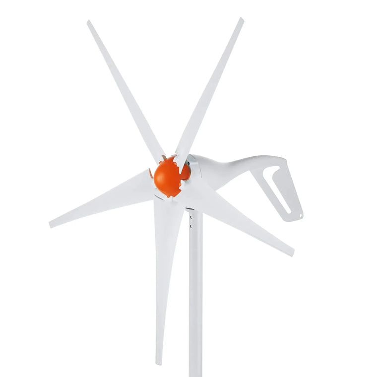 500W Vindmøllegenerator 12V – 5 - bladet vindmølle inkl. MPPT - controller (off - grid) - SejlStrøm