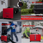 Sunster A2200BS 8 kW dieselfyr – alt-i-ét med Bluetooth