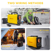 Sunster HTB1 8 kW dieselfyr – Toolbox med Bluetooth