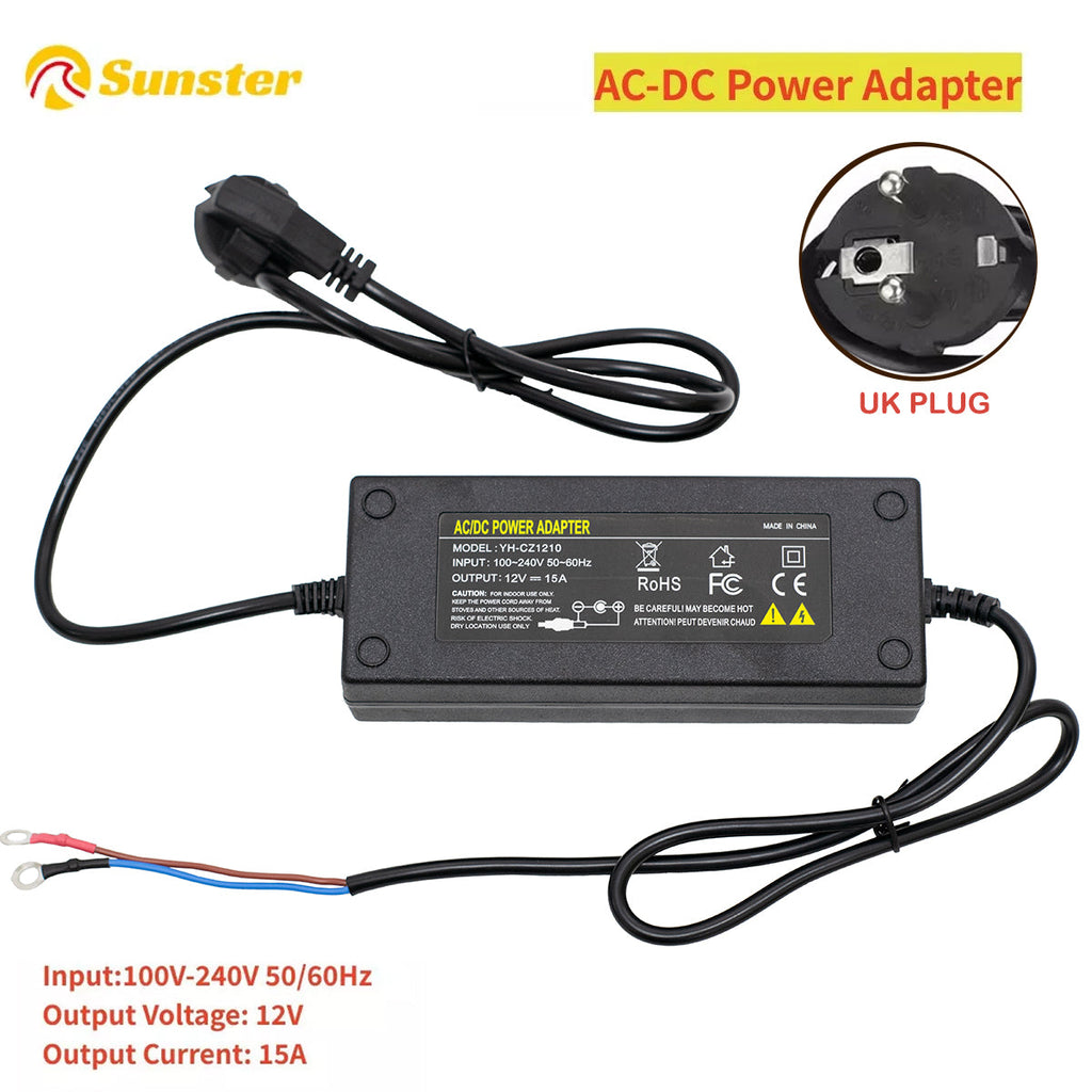 Sunster A041 230 V til 12 V strømforsyning