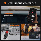 Sunster A2302BP 8 kW dieselfyr – alt-i-ét med Bluetooth