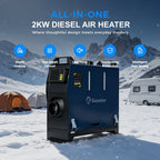 Sunster TR B1 2 kW dieselfyr – alt-i-ét med Bluetooth