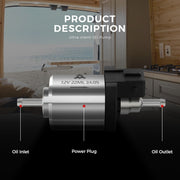 Sunster A220 18.5/22 ml støjsvag brændstofpumpe 12 V