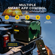 Sunster TP B3 8 kW diesel heater – all-in-one with Bluetooth and CO monitoring
