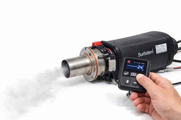 Saml og test dieselfyr efter service