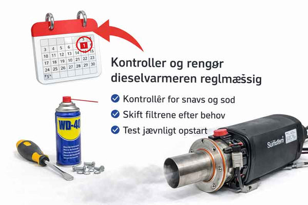 Gode råd til længere levetid på dieselvarmer