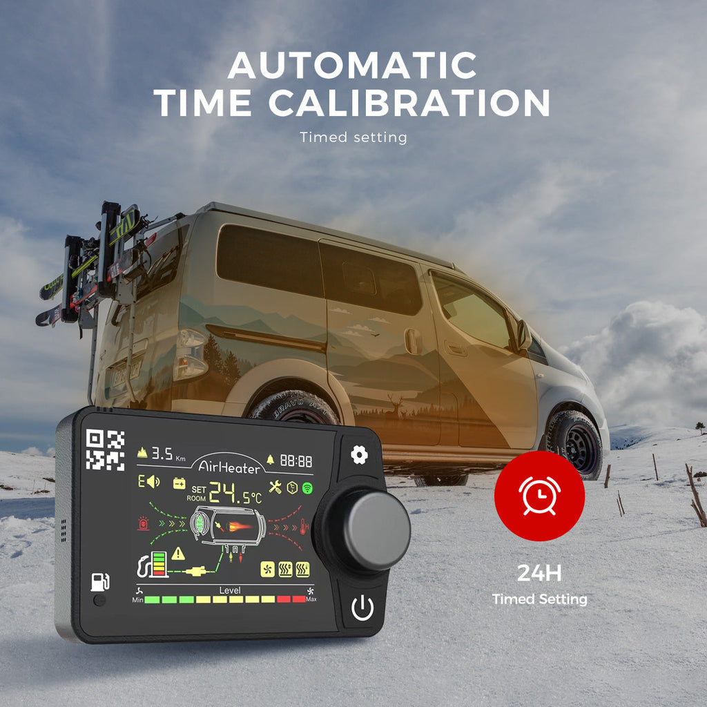 Sunster A2209V 8 kW dieselfyr – alt-i-ét med Bluetooth