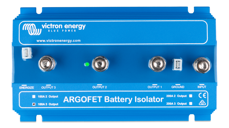 Argofet 100-3 Three batteries 100A – produktfoto | SejlStrøm