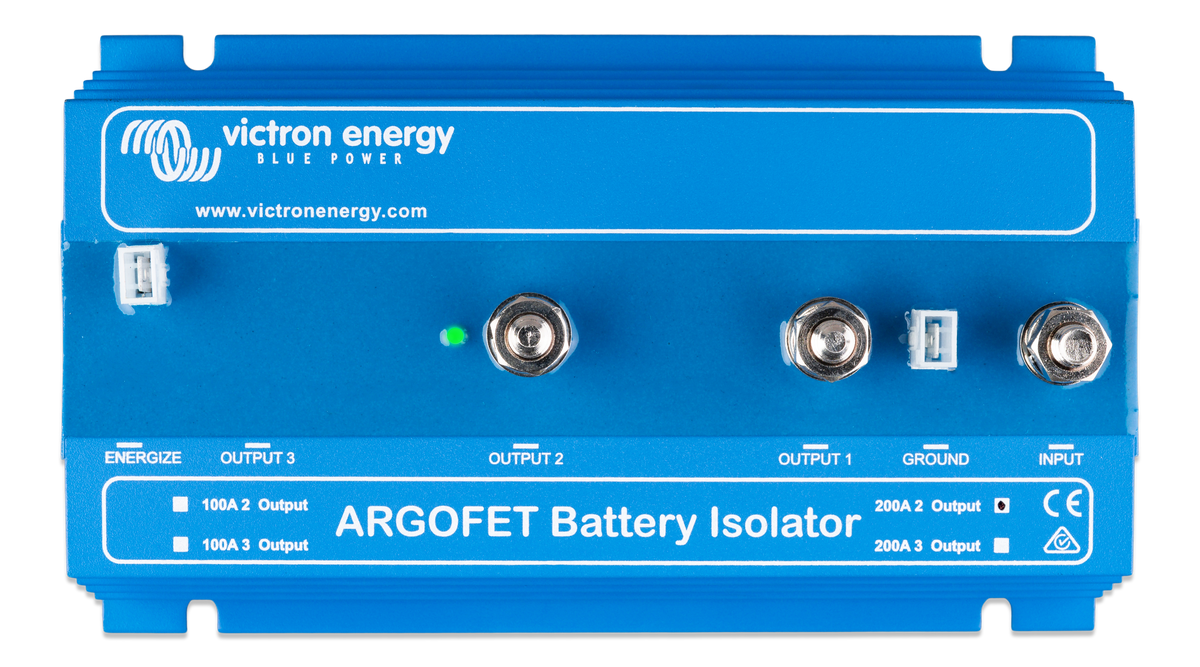 Argofet 200-2 Two batteries 200A – produktfoto | SejlStrøm