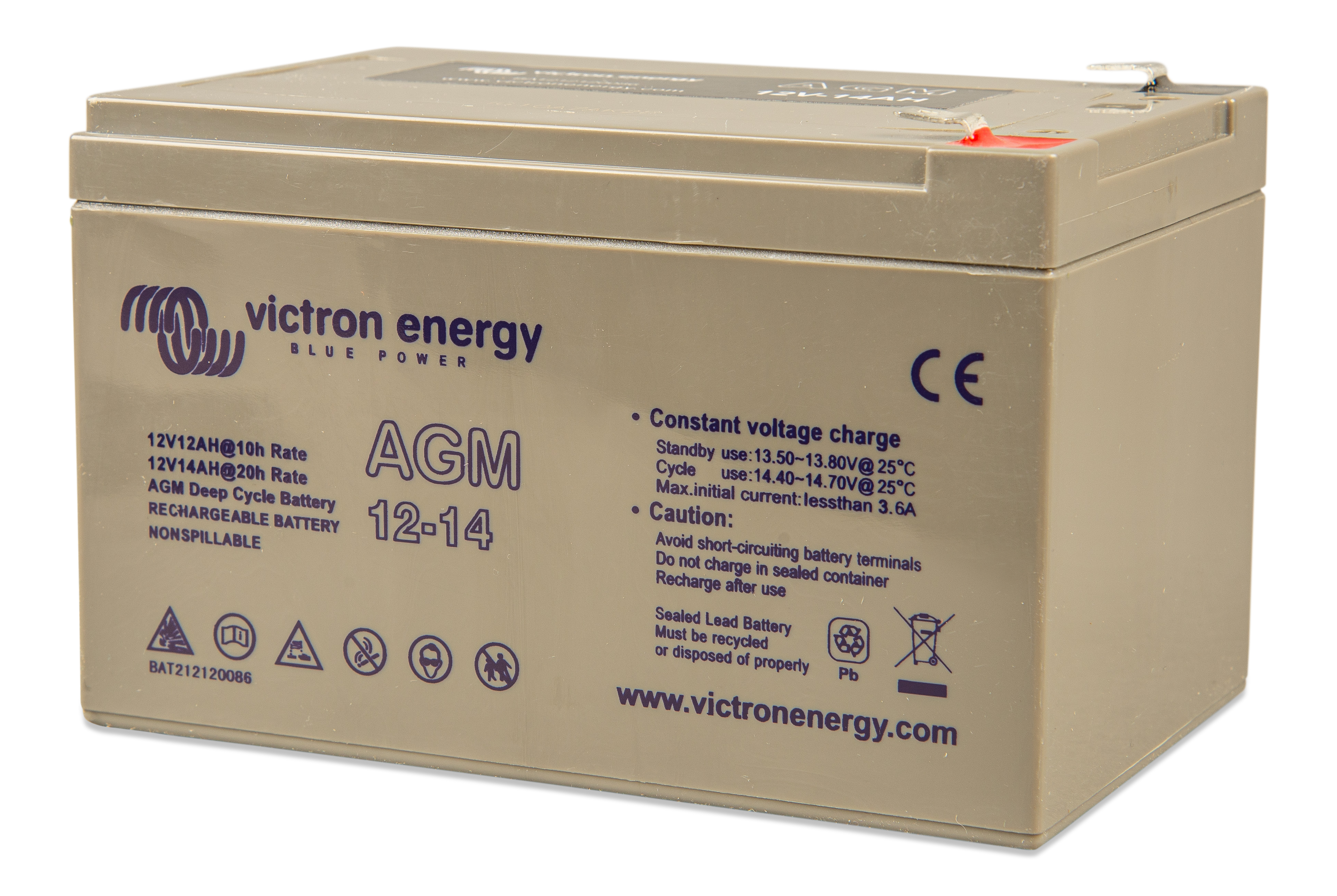 12V/14Ah AGM Deep Cycle Batt.