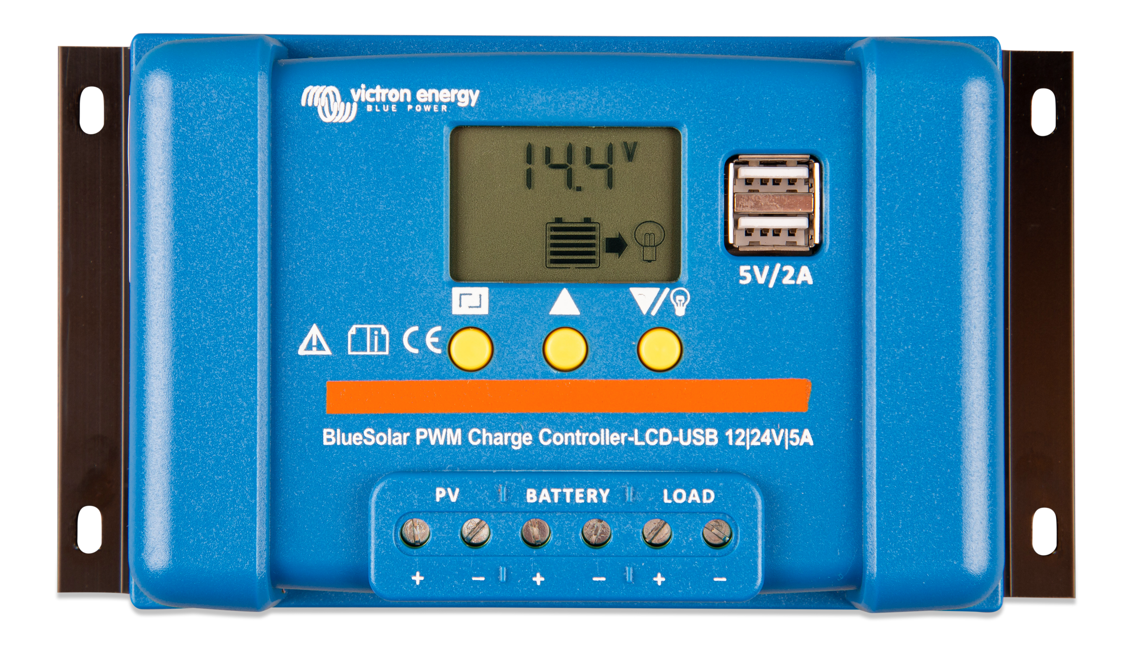 BlueSolar PWM-LCD&USB 12/24V-5A