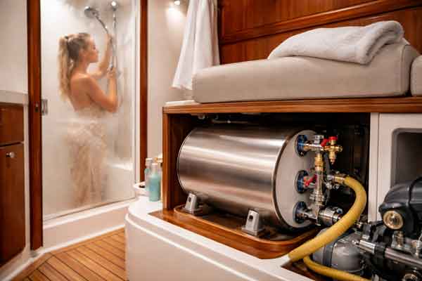 Water heaters – hot water comfort at sea