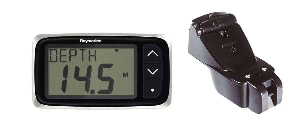 Raymarine i40 Depth-pakke, med hækmonteret transducer