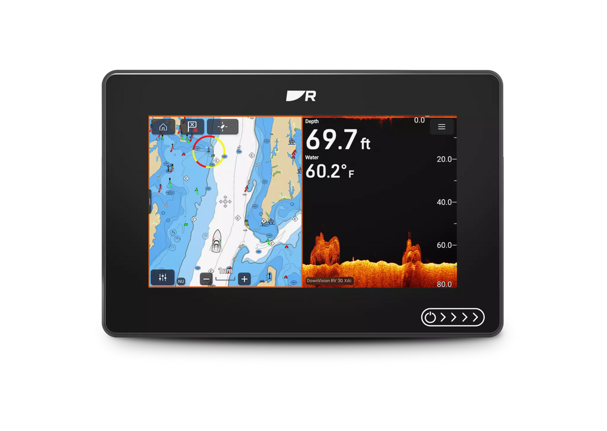 Raymarine Axiom 2 – 7" display – RealVision 3D sonar – Vesteuropa