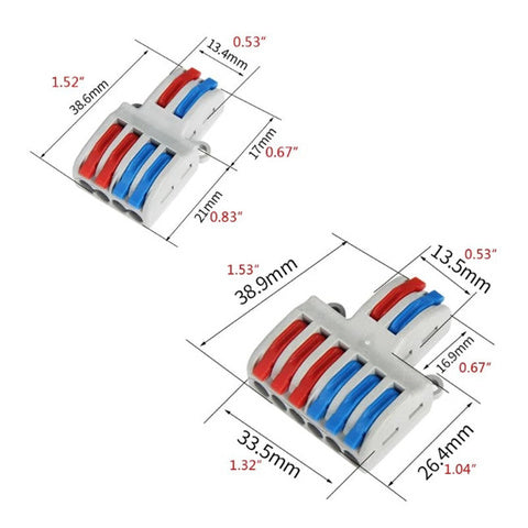 EPT-Connector terminal block for 2 to 4 wires