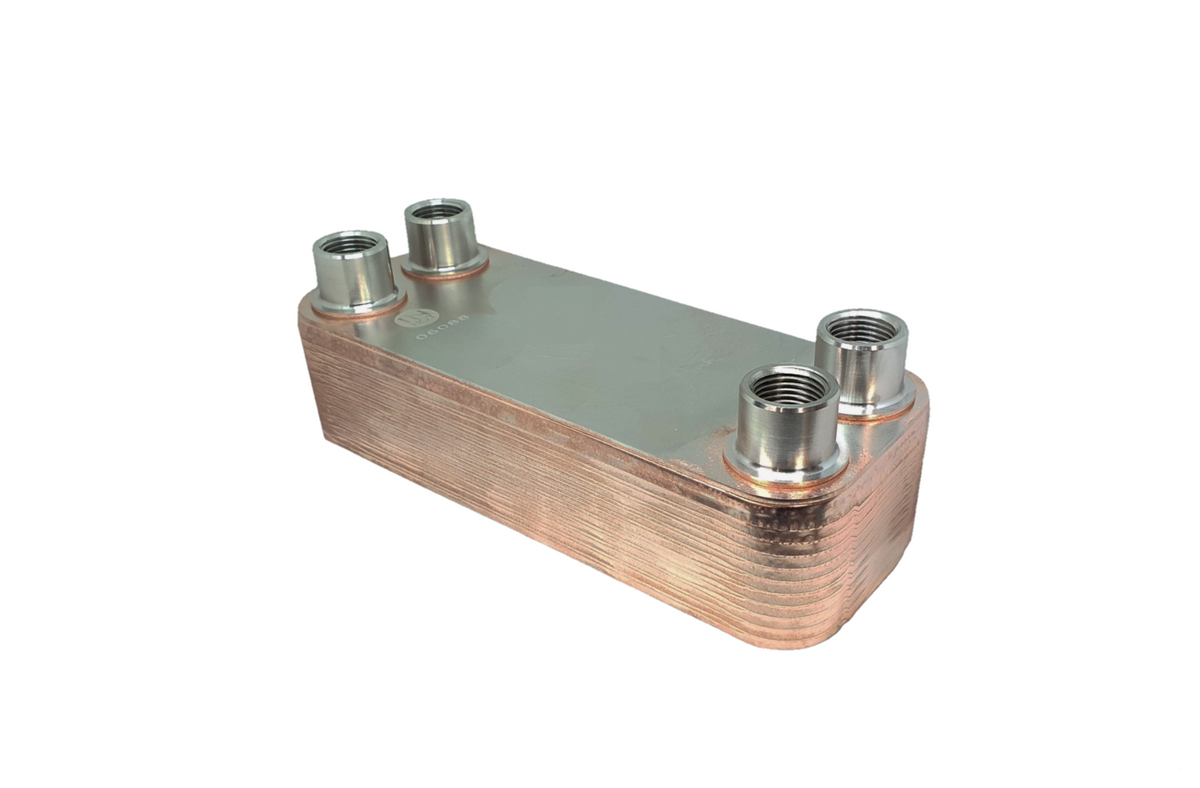 AUTOTERM Passive water heat exchanger P10 – 10 kW, 1/2″