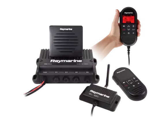 Raymarine Ray90 modulær VHF-radio – officielt Raymarine-produktbillede