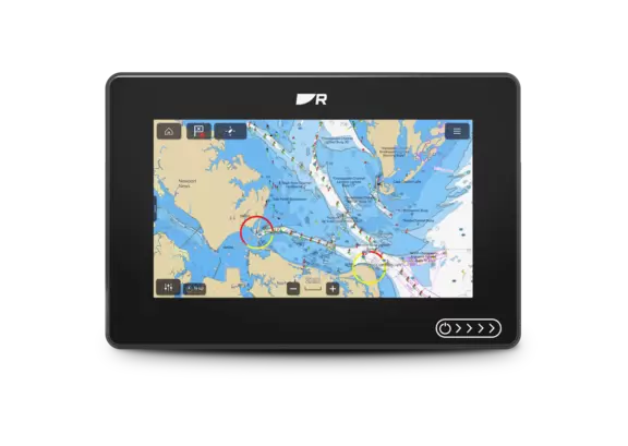 Raymarine Axiom 2 – 7" display – Nordamerika