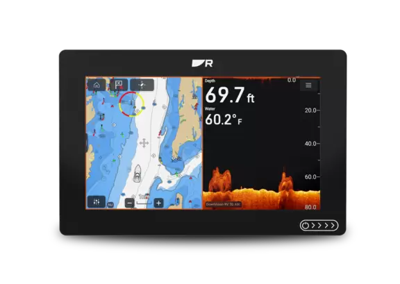 Raymarine Axiom 2 – 9" display – RealVision 3D sonar – Australien New Zealand – RV-100