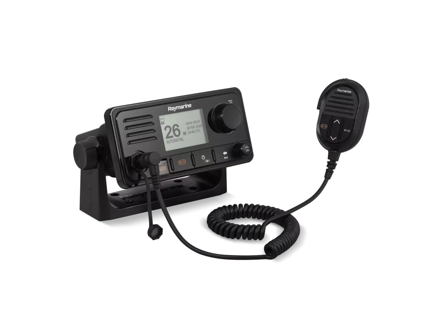 Raymarine Ray73 VHF-radio med GPS og AIS-modtager – officielt Raymarine-produktbillede