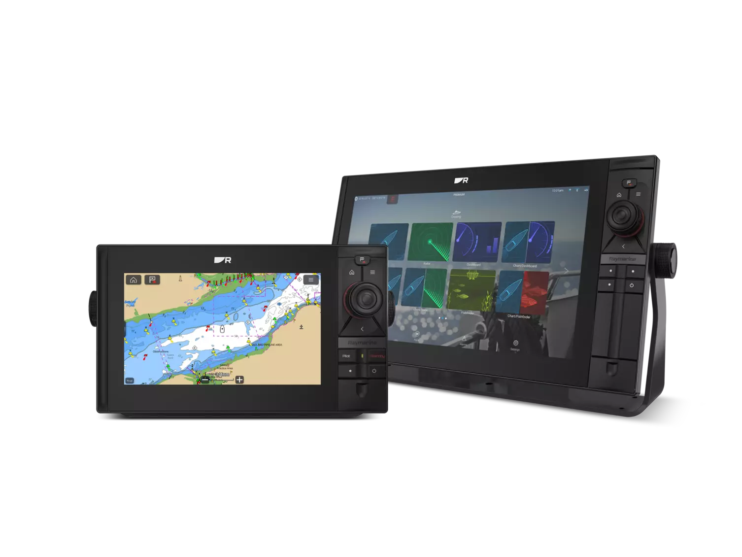 Raymarine Axiom 2 Pro 12″ S CHIRP kortplotter – LightHouse-søkort Nordeuropa – officielt Raymarine-billede 2